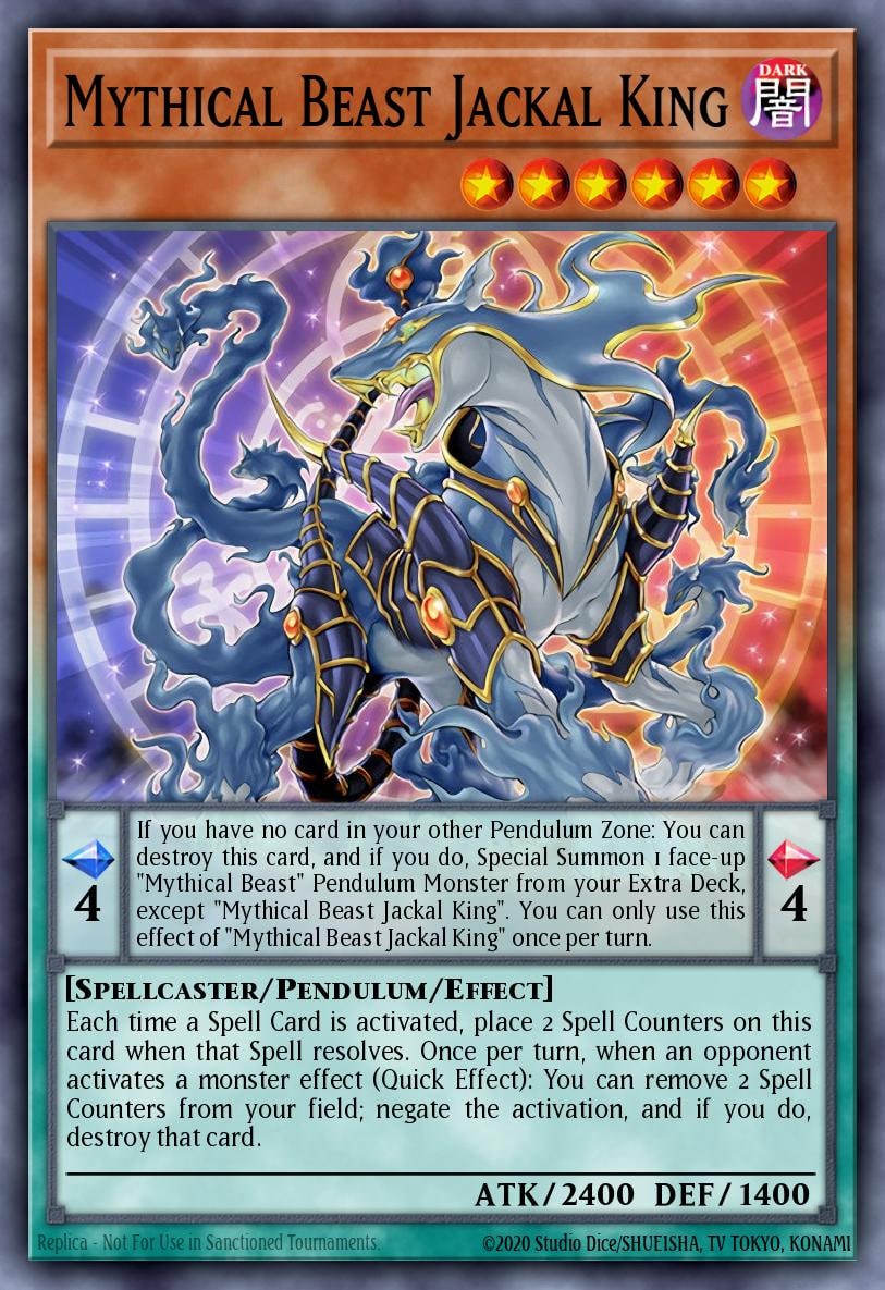 Mythical Beast Jackal King, The Infinity Chasers INCH-EN048