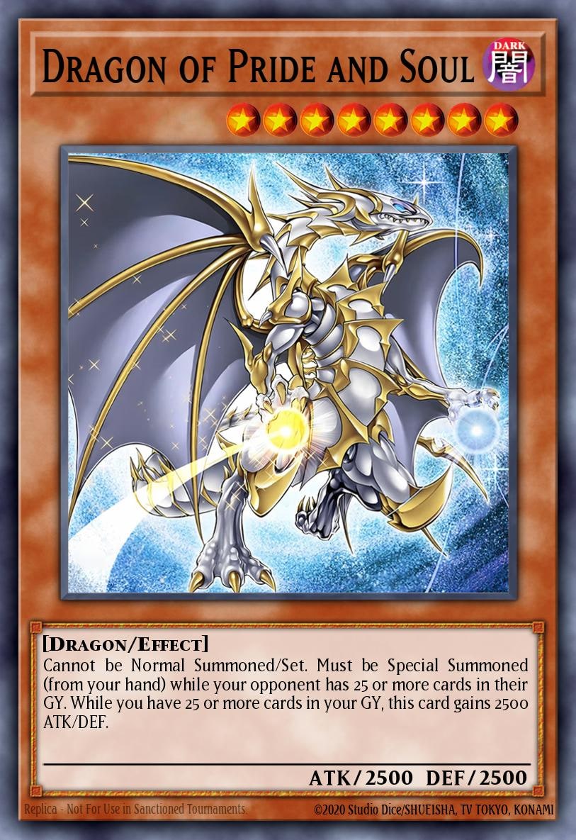 Dragon of Pride and Soul (Quarter Century Secret Rare), The Infinite Forbidden INFO-EN000
