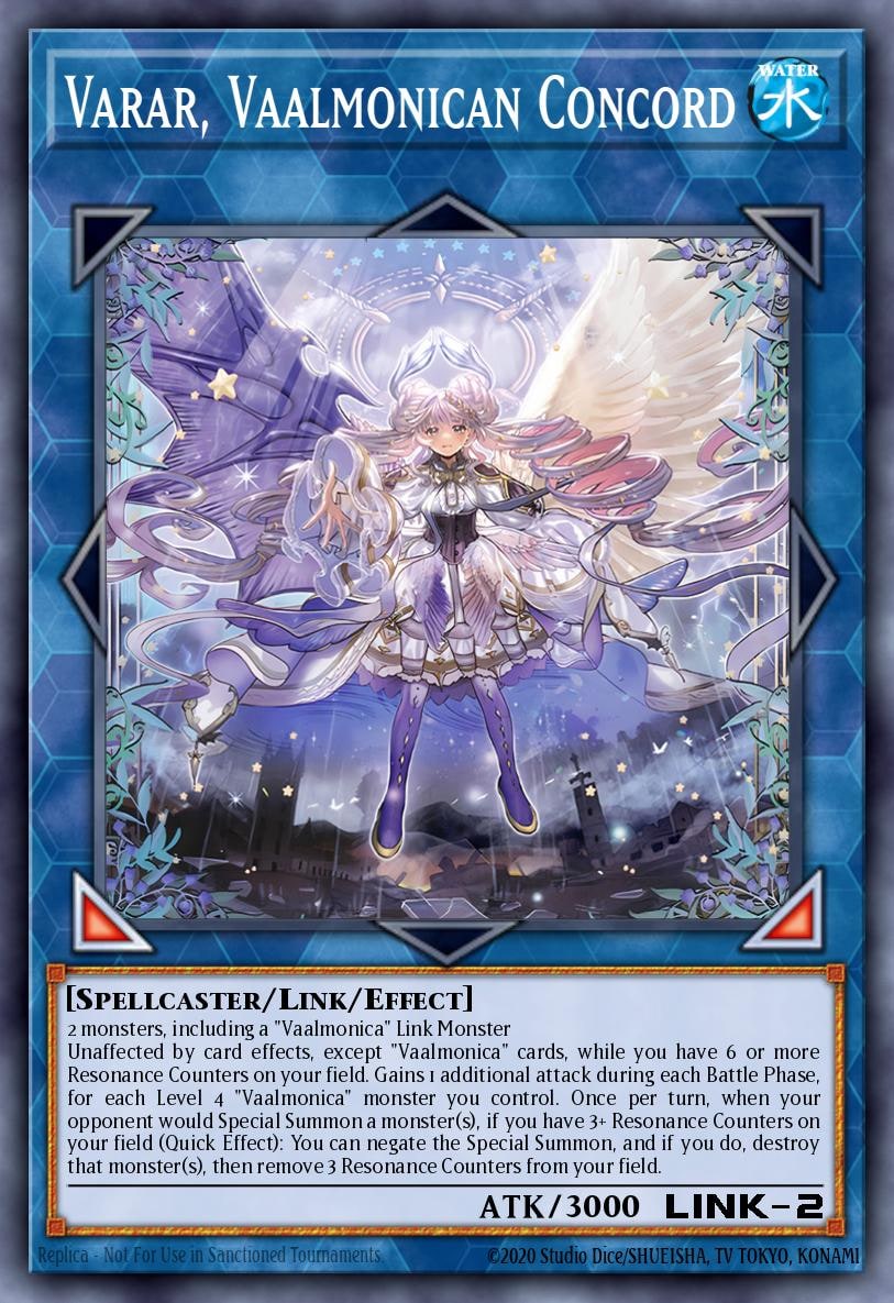 Varar, Vaalmonican Concord, The Infinite Forbidden INFO-EN049