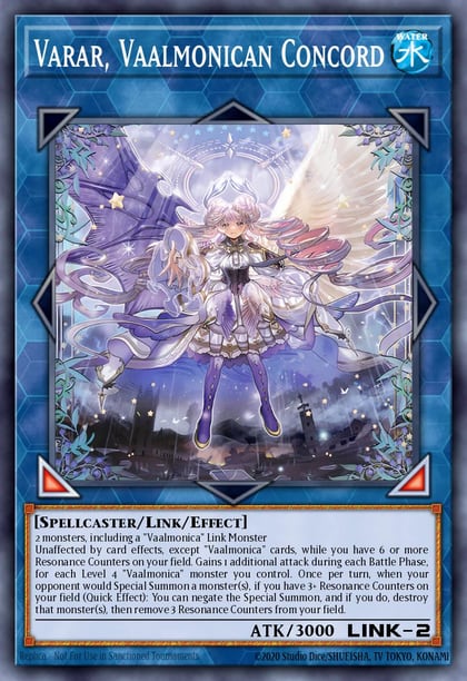 Varar, Vaalmonican Concord, The Infinite Forbidden INFO-EN049