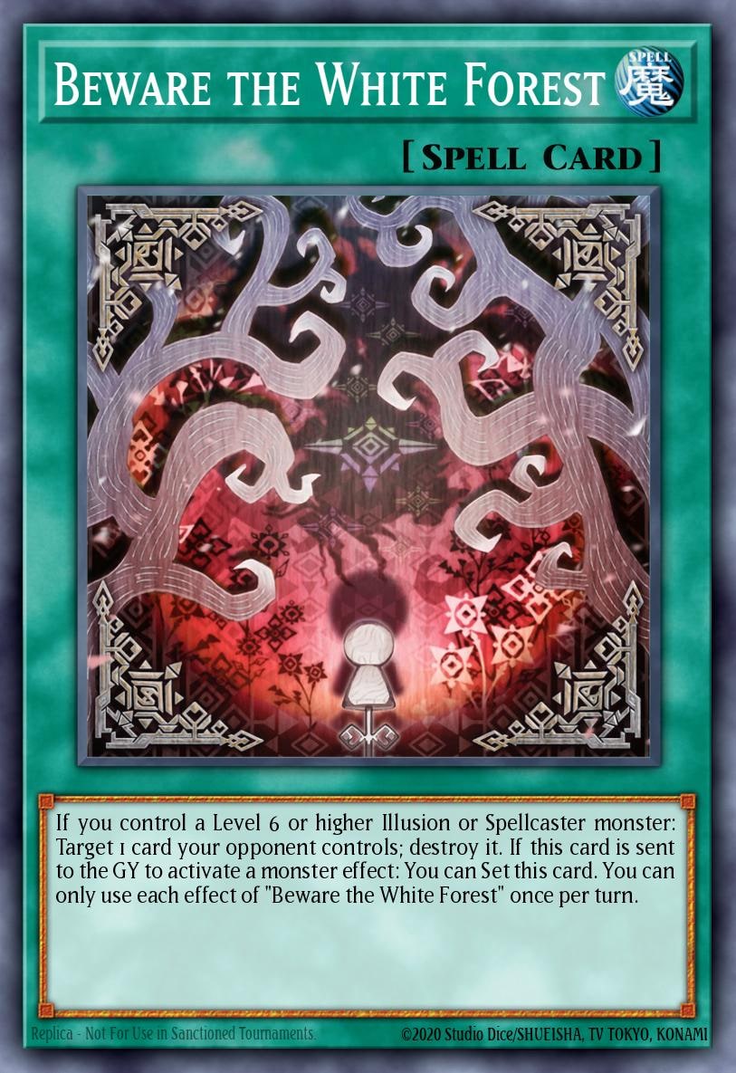Beware the White Forest, The Infinite Forbidden INFO-EN059