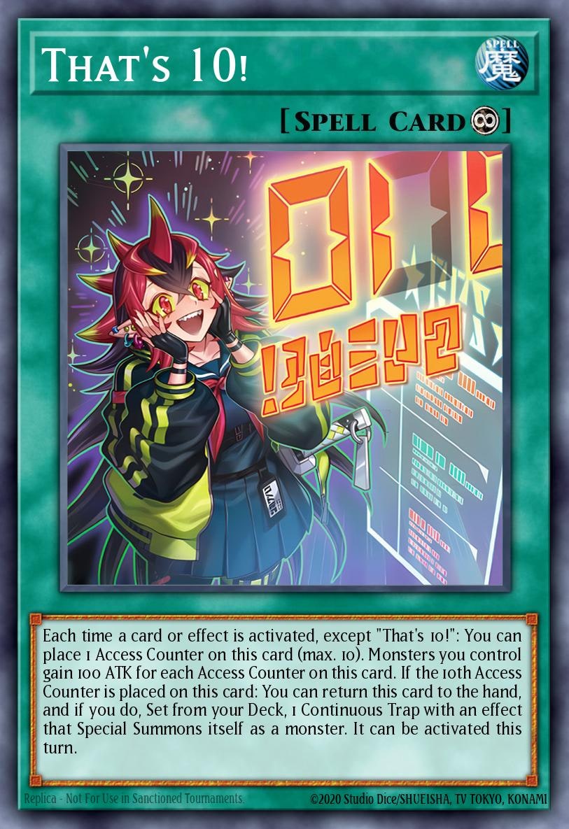 That's 10!, The Infinite Forbidden INFO-EN067