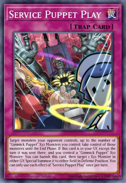 Service Puppet Play, The Infinite Forbidden INFO-EN070