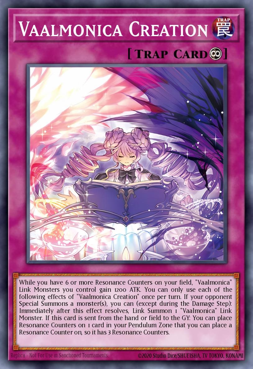 Vaalmonica Creation, The Infinite Forbidden INFO-EN075