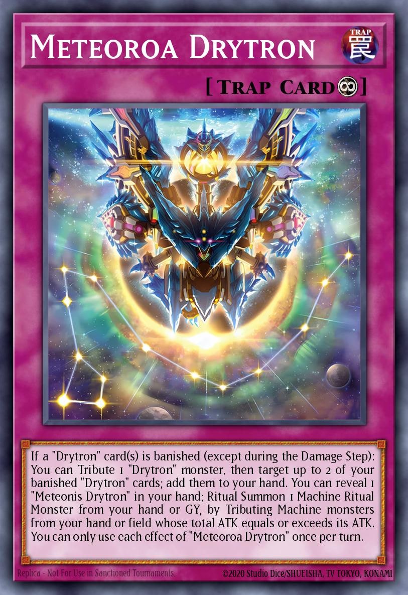 Meteoroa Drytron, The Infinite Forbidden INFO-EN076