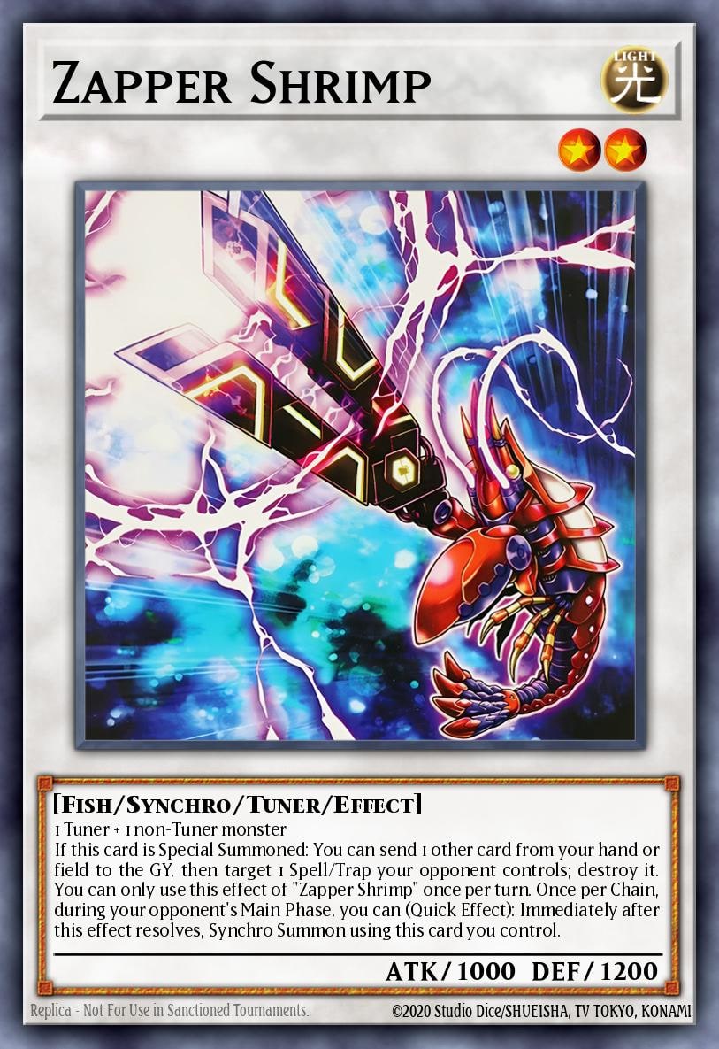 Zapper Shrimp, The Infinite Forbidden INFO-EN088