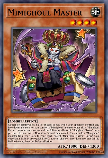 Mimighoul Master (Quarter Century Secret Rare), The Infinite Forbidden INFO-EN090