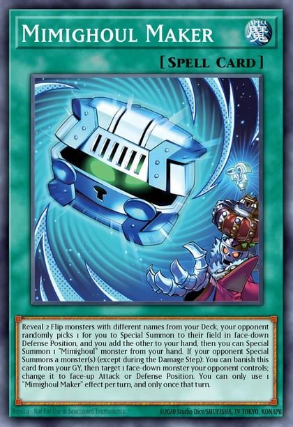 Mimighoul Maker, The Infinite Forbidden INFO-EN095
