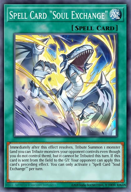 Spell Card "Soul Exchange", The Infinite Forbidden INFO-EN100