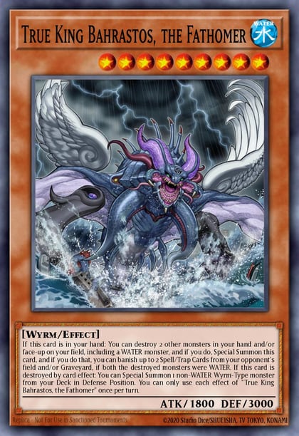 True King Bahrastos, the Fathomer, Invasion: Vengeance INOV-EN021