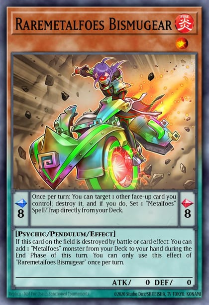 Raremetalfoes Bismugear, Invasion: Vengeance INOV-EN022