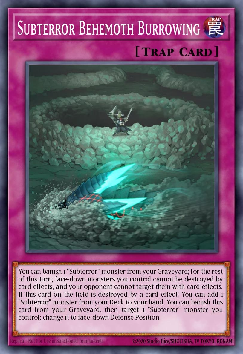 Subterror Behemoth Burrowing, Invasion: Vengeance INOV-EN085
