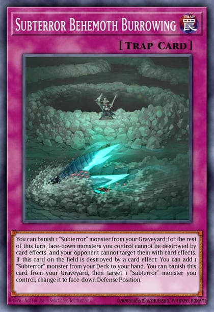 Subterror Behemoth Burrowing, Invasion: Vengeance INOV-EN085