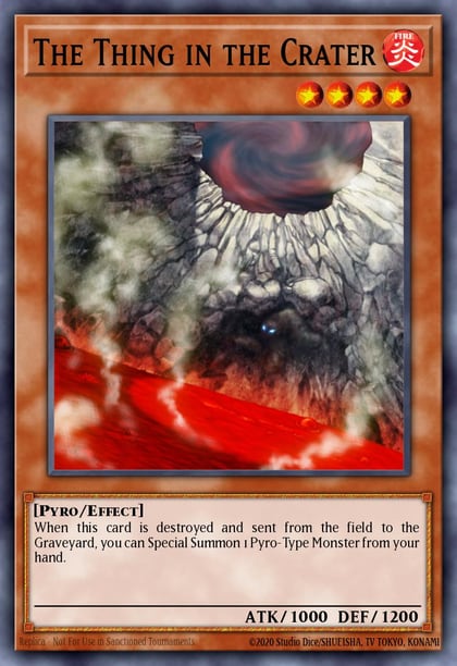 The Thing in the Crater, Invasion of Chaos (Worldwide English) IOC-EN063