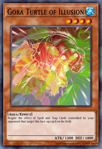 Gora Turtle of Illusion, Invasion of Chaos (Worldwide English) IOC-EN066