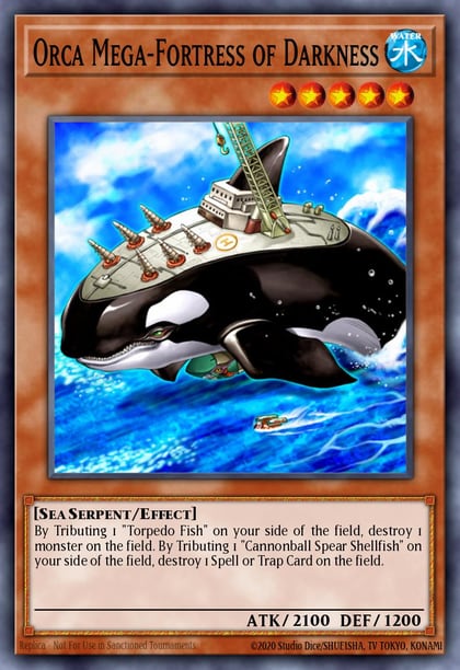 Orca Mega-Fortress of Darkness, Invasion of Chaos (Worldwide English) IOC-EN084