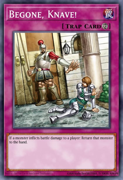 Begone, Knave!, Invasion of Chaos (Worldwide English) IOC-EN107
