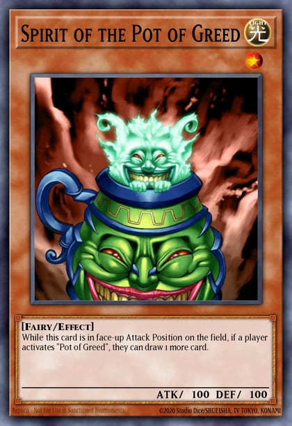 Spirit of the Pot of Greed, Invasion of Chaos (25th Anniversary Edition) IOC-EN009