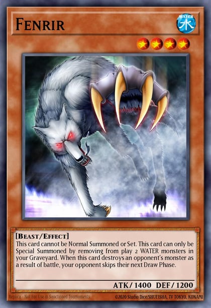 Fenrir, Invasion of Chaos (25th Anniversary Edition) IOC-EN020