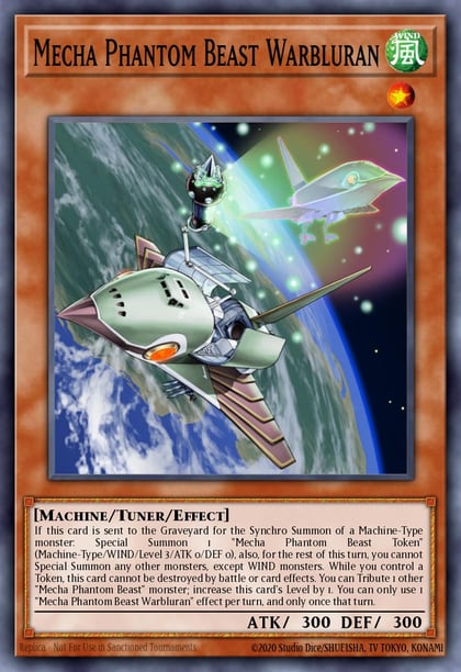 Mecha Phantom Beast Warbluran, Judgment of the Light JOTL-EN022