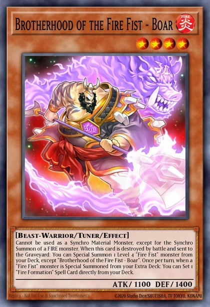 Brotherhood of the Fire Fist - Boar, Judgment of the Light JOTL-EN026