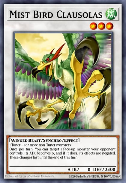 Mist Bird Clausolas, Judgment of the Light JOTL-EN043