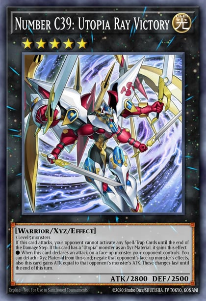 Number C39: Utopia Ray Victory (UTR), Judgment of the Light JOTL-EN048