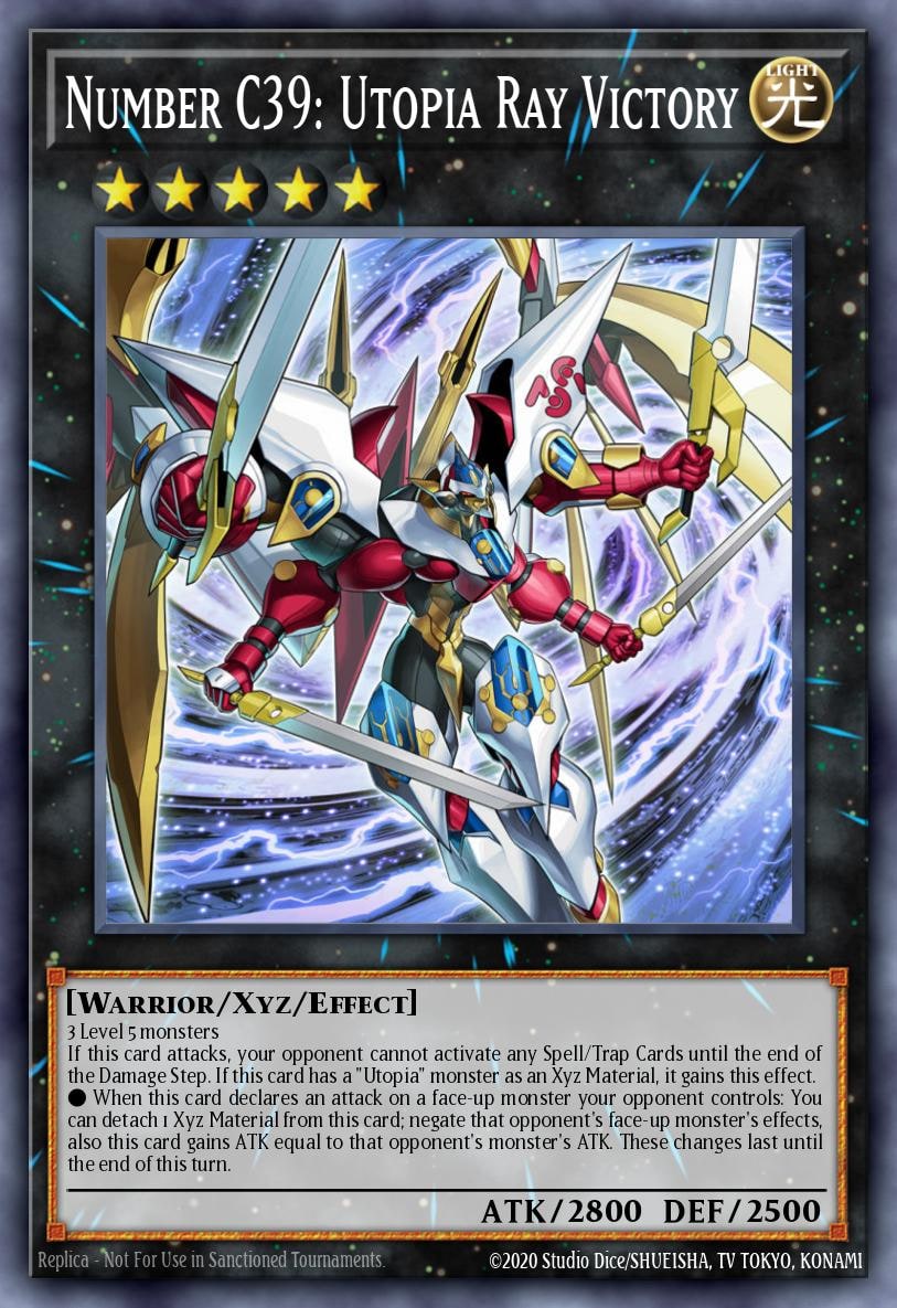 Number C39: Utopia Ray Victory, Judgment of the Light JOTL-EN048