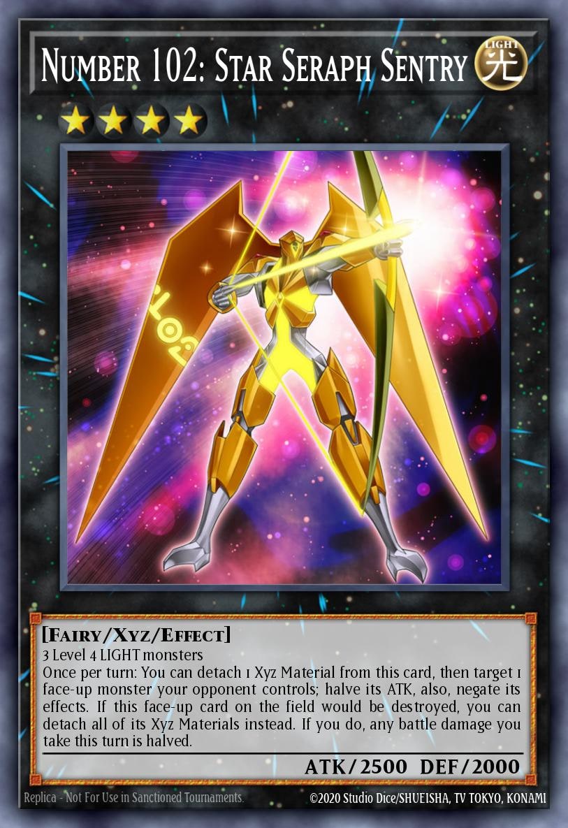 Number 102: Star Seraph Sentry, Judgment of the Light JOTL-EN053