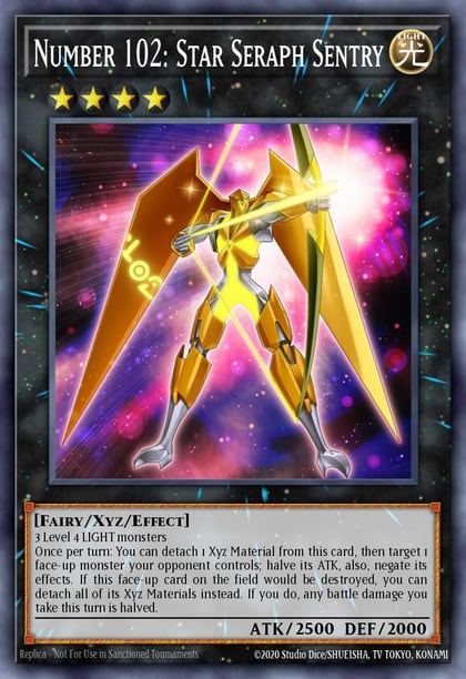 Number 102: Star Seraph Sentry, Judgment of the Light JOTL-EN053