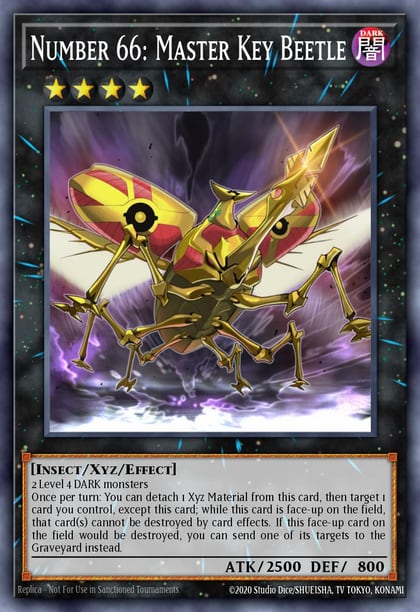 Number 66: Master Key Beetle, Judgment of the Light JOTL-EN054