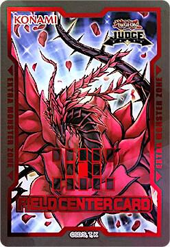 Official Judge Field Center Token: Black Rose Dragon, Judge Promotional Cards P257494