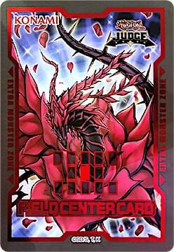 Official Judge Field Center Token: Black Rose Dragon, Judge Promotional Cards P257494