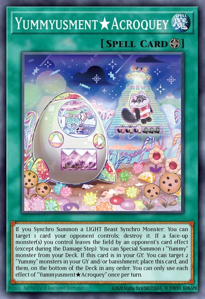 YummyusmentAcroquey (Super Rare), Justice Hunters JUSH-EN024