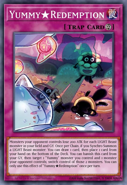 YummyRedemption (Super Rare), Justice Hunters JUSH-EN026