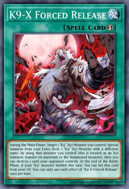 K9-X Forced Release, Justice Hunters JUSH-EN039