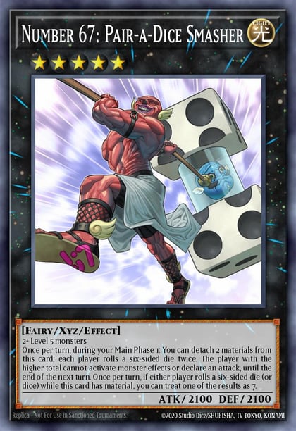Number 67: Pair-a-Dice Smasher (CR), Justice Hunters JUSH-EN058
