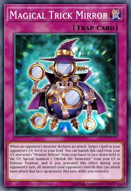 Magical Trick Mirror, 25th Anniversary Ultimate Kaiba Set KC01-EN003