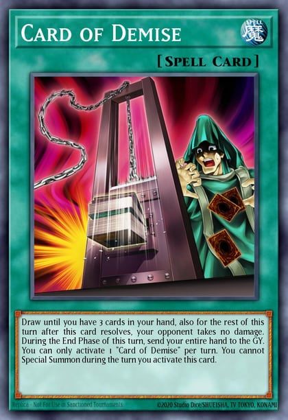 Card of Demise, 25th Anniversary Ultimate Kaiba Set KC01-EN046
