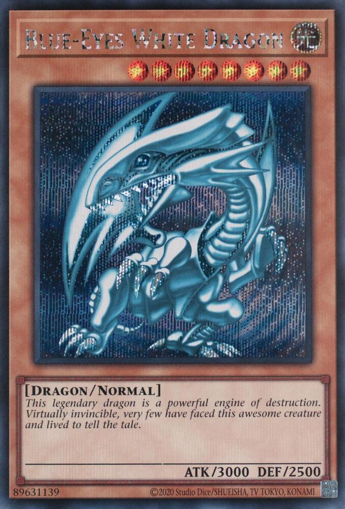 Blue-Eyes White Dragon (Secret Rare), 25th Anniversary Ultimate Kaiba Set P549287