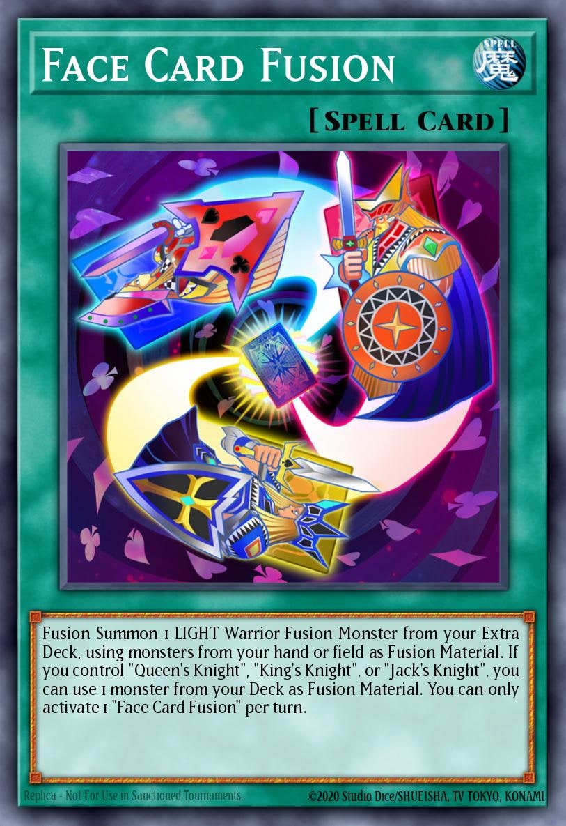 Face Card Fusion, King's Court KICO-EN005