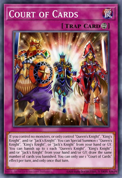 Court of Cards, King's Court KICO-EN008