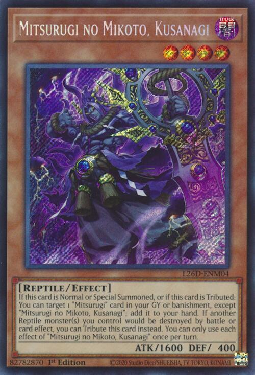 Mitsurugi no Mikoto, Kusanagi, Legendary Modern Decks 2026 L26D-ENM04