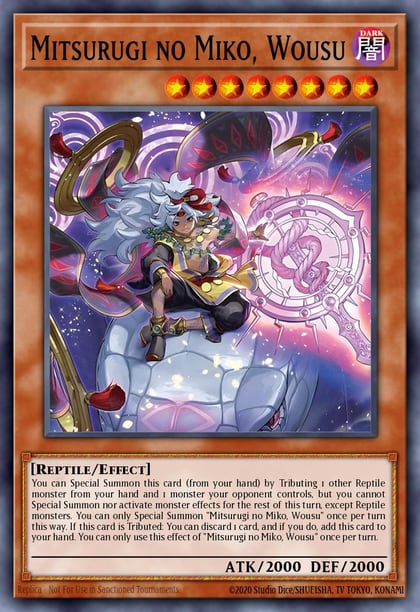 Mitsurugi no Miko, Wousu, Legendary Modern Decks 2026 L26D-ENM07