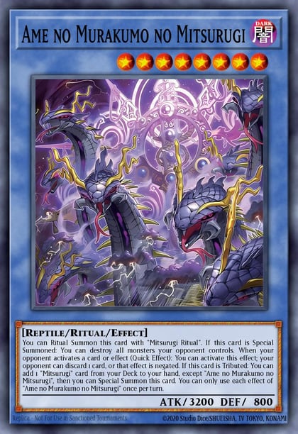 Ame no Murakumo no Mitsurugi (Starlight Rare), Legendary Modern Decks 2026 L26D-ENM08