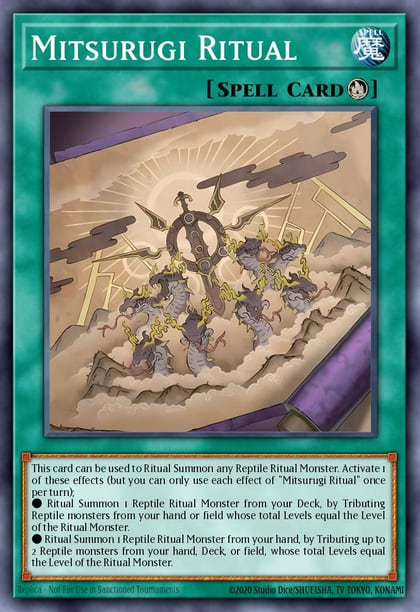 Mitsurugi Ritual (Secret Rare), Legendary Modern Decks 2026 L26D-ENM15