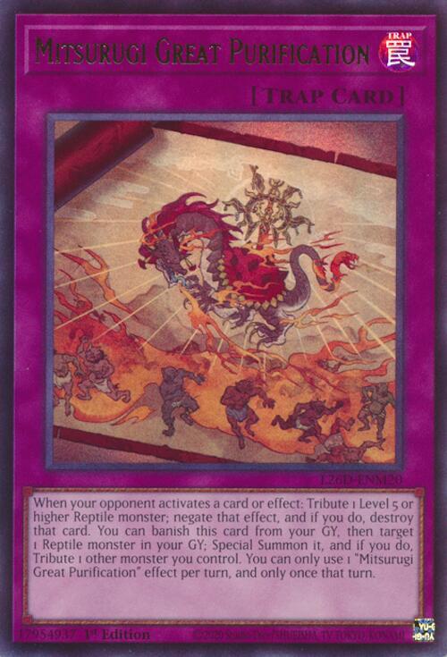 Mitsurugi Great Purification, Legendary Modern Decks 2026 L26D-ENM20