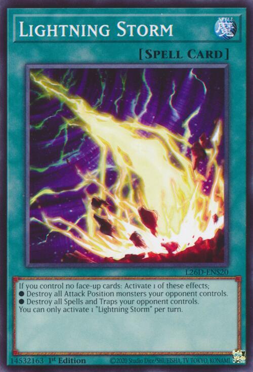 Lightning Storm, Legendary Modern Decks 2026 L26D-ENS20