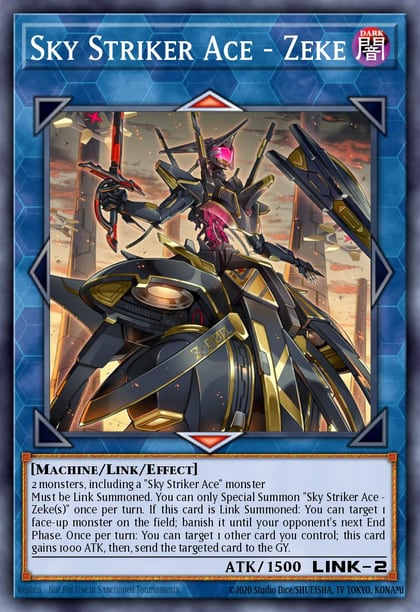 Sky Striker Ace - Zeke, Legendary Modern Decks 2026 L26D-ENS29