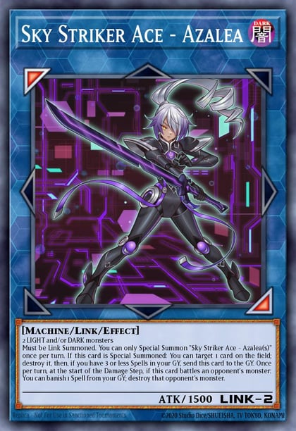 Sky Striker Ace - Azalea, Legendary Modern Decks 2026 L26D-ENS30